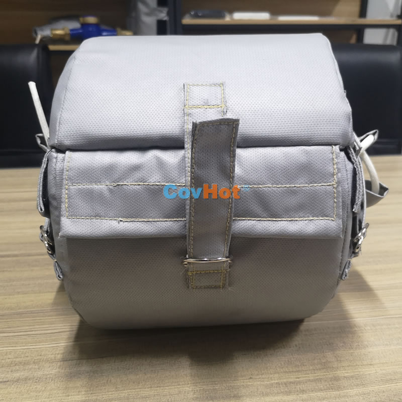 化工廠適用防腐蝕柔性可拆卸法蘭閥門保溫衣 耐高溫300℃